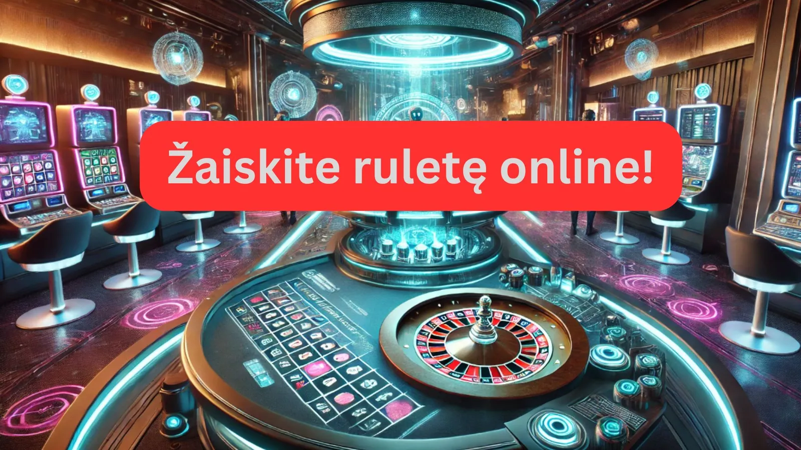 Lažybos online - ruletė, kazino