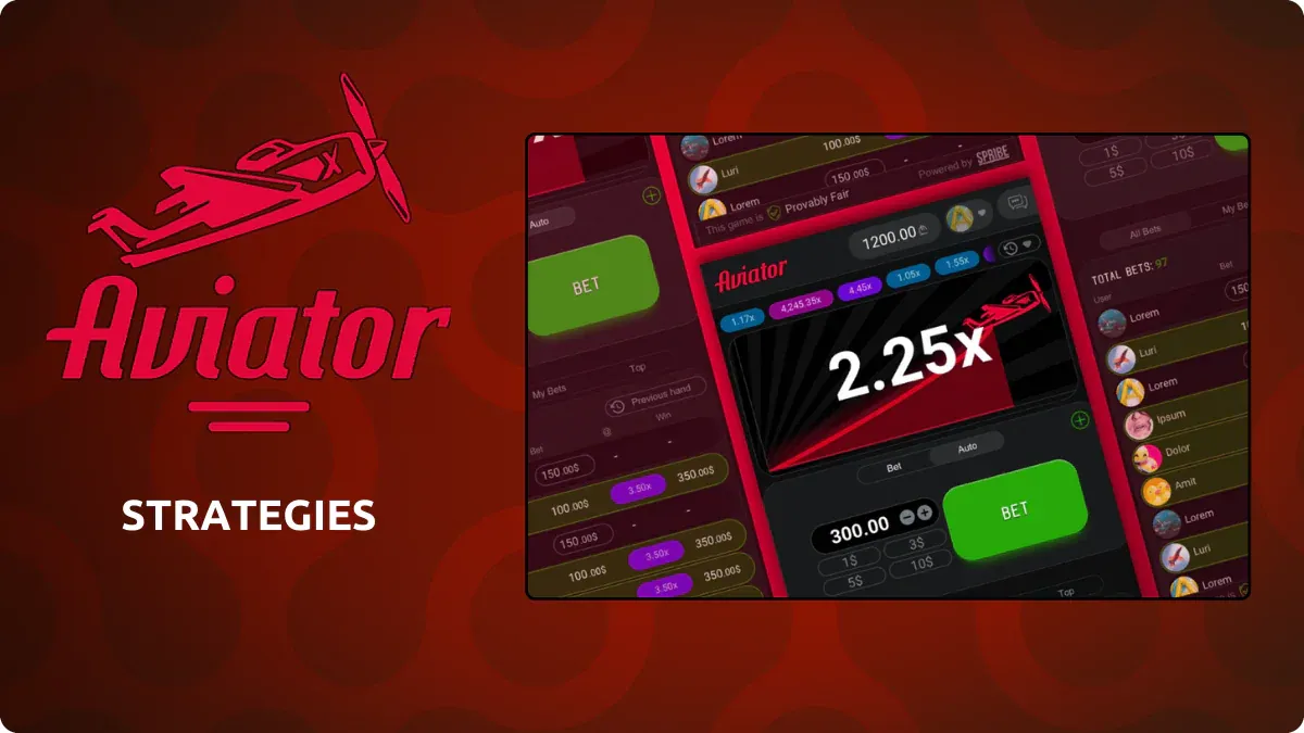 Strategijos online kazino žaidimuose Aviator