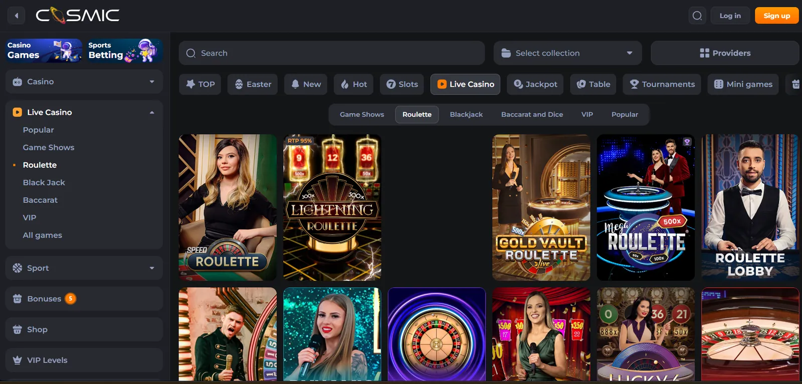 Geriausi 2026 online casino ruletė 2026 CosmicSlot