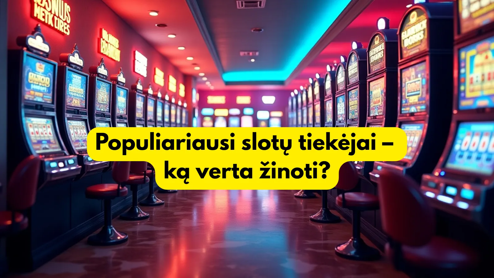 Kazino internetu slots